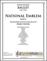 National Emblem Concert Band sheet music cover